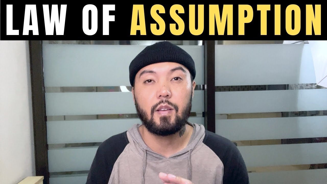 THE LAW OF ASSUMPTION...What It Is + How To Manifest | Neville Goddard