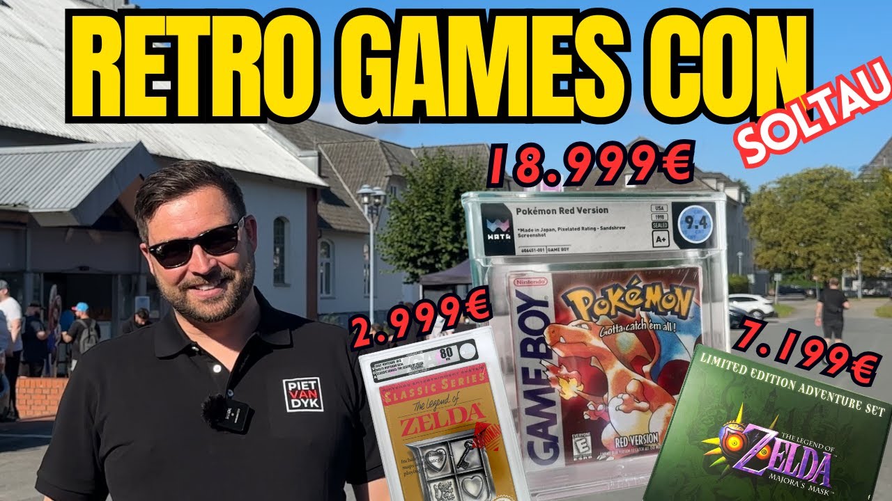EPIC LOOT! Ich habe die RetroGamesCon komplett gepl&uuml;ndert 😱🔥#Nintendo #gaming #retrogaming