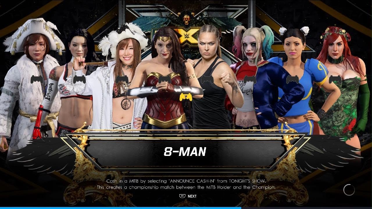 WWE 2K22 - 8 Woman Elimination Match