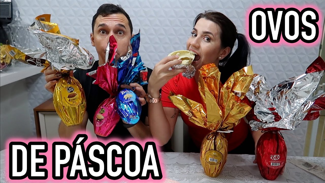 PROVANDO OVOS DE PÁSCOA - 2020 #2