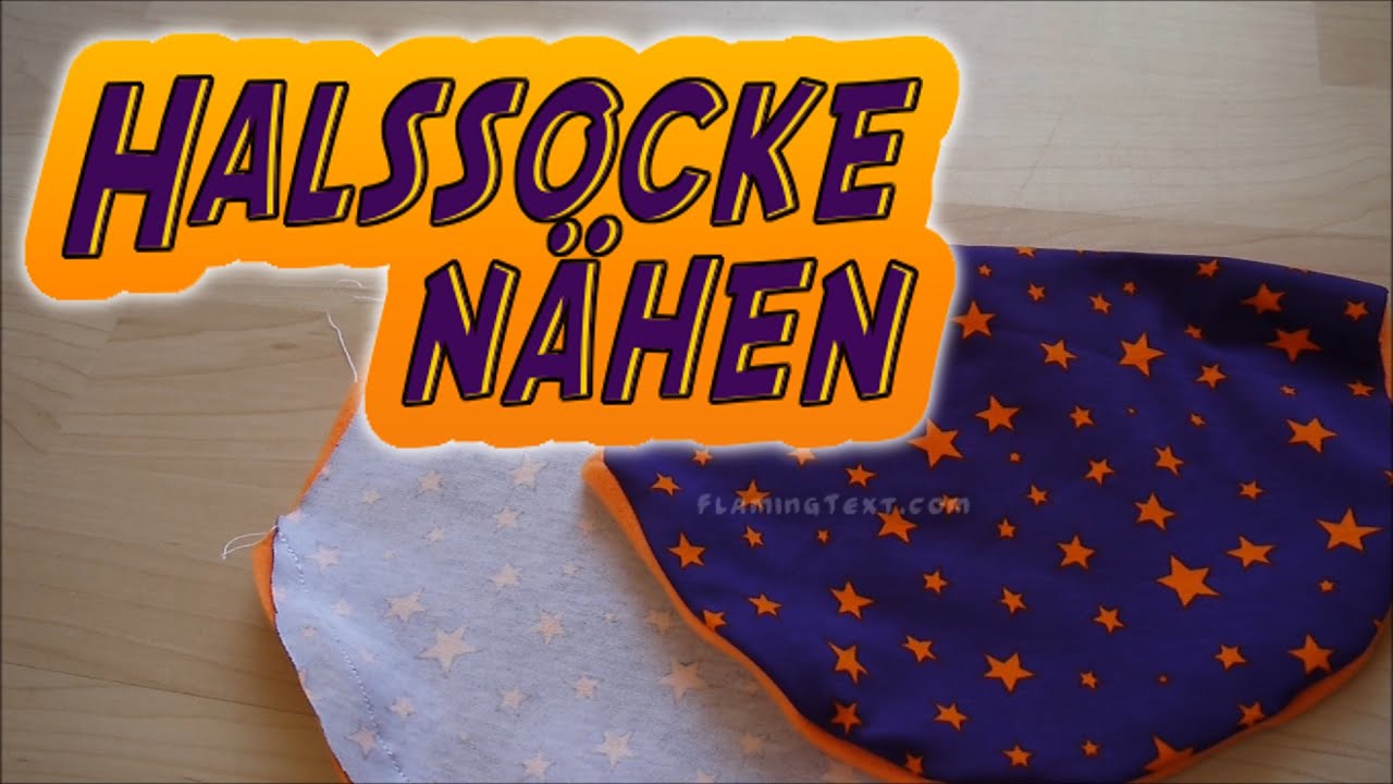 Halssocke n&auml;hen - Kinderkleidung - N&auml;hen f&uuml;r Anf&auml;nger - Schnittmuster Ideen