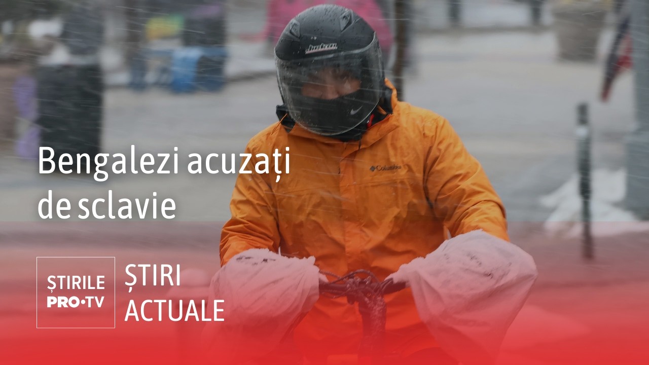 Livratorii exploatați în România erau șantajați să plătească 12.000 euro pentru acte de muncă legale