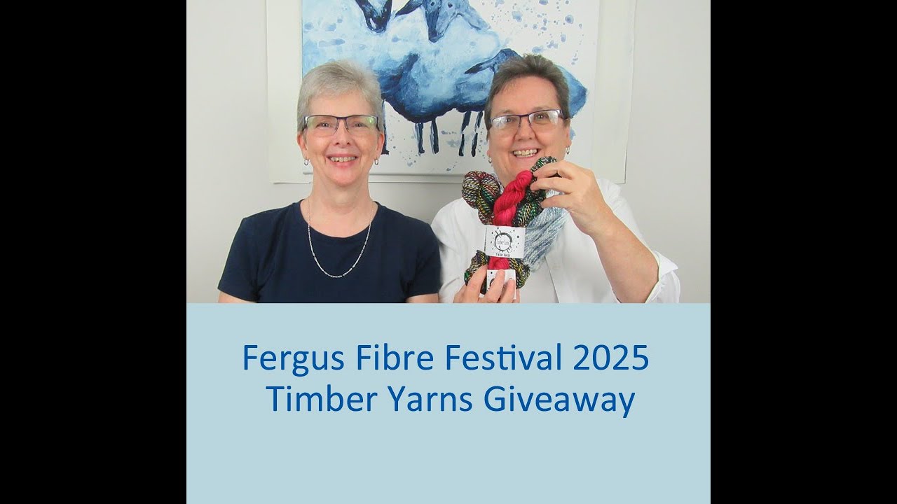 MC Knitting Adventures Podcast - Episode #151 - Fergus Fibre Festival and Timber Yarns Giveaway
