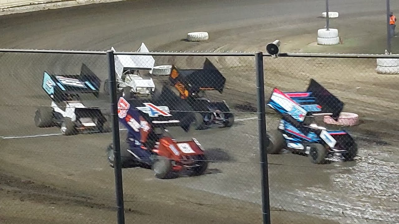 Champ 305 Sprint Car Heat Race #3 Creek County Speedway 3/14/2026