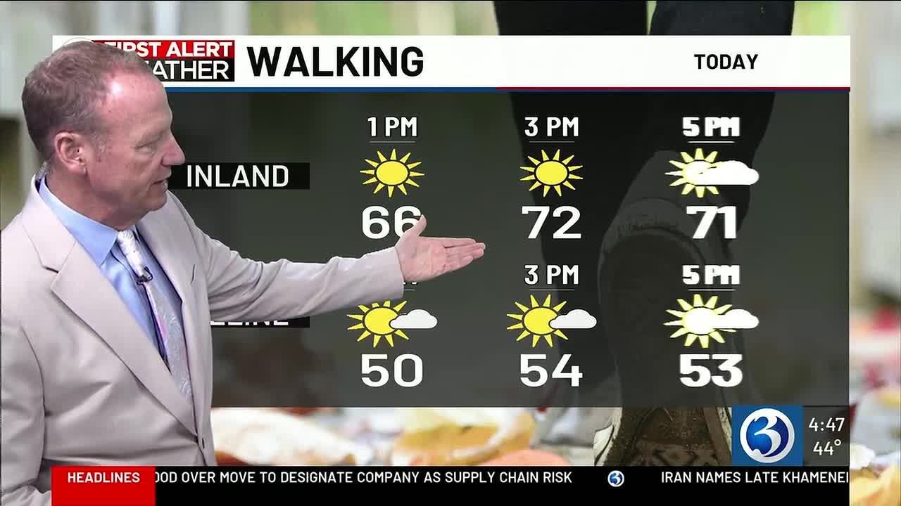 FORECAST: Record warmth to be followed by showers & cooler air