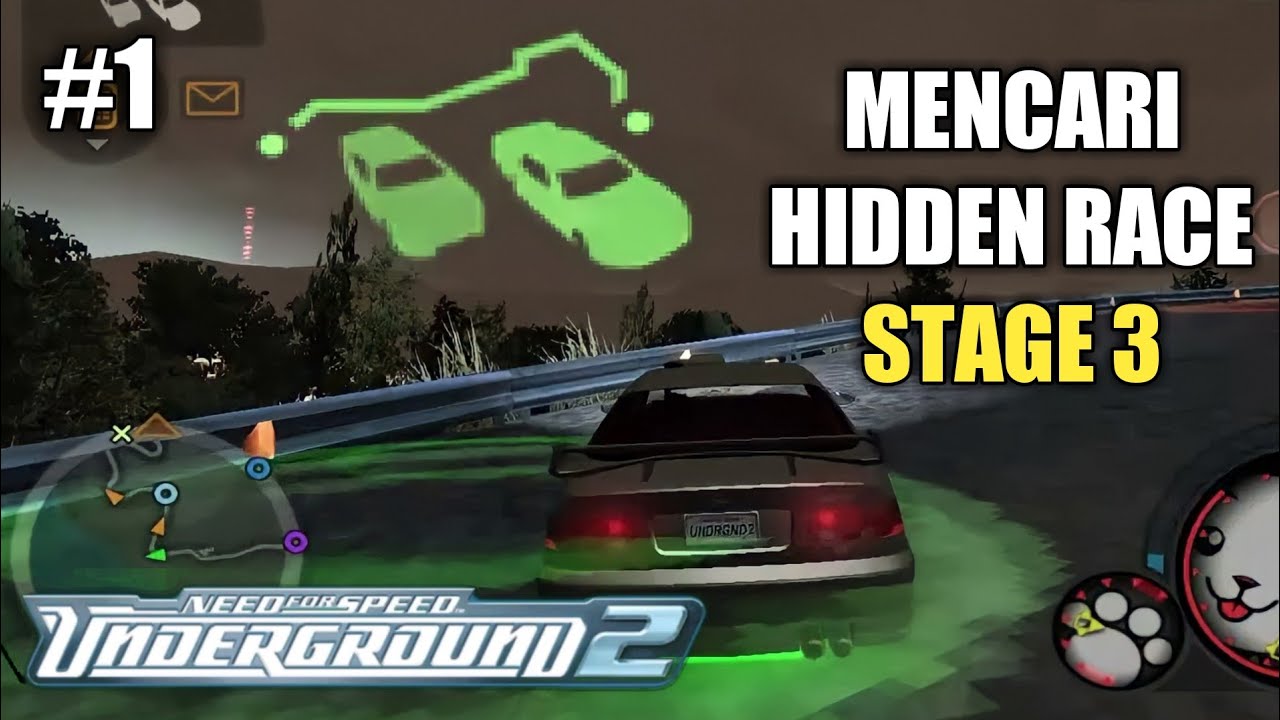 Hidden Race Need For Speed Underground 2- BEACON HILL HIDDEN RACE-STAGE 3-PART 1