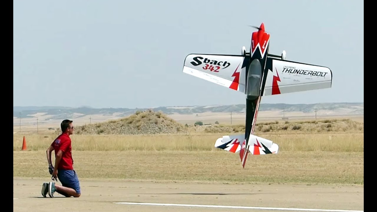 Pedro Precioso Pilot RC Sbach 342 3D flight