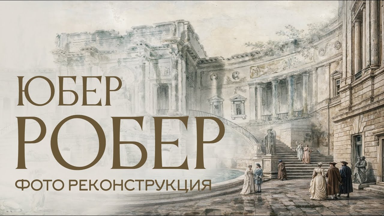 Юбер Робер | Фото реконструкция древних гравюр