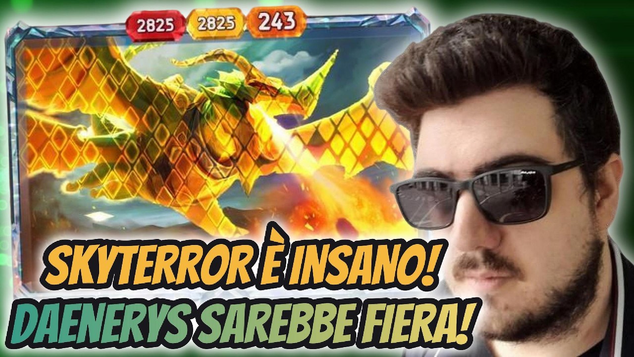 🔥SKYTERROR DOMINA IL BAZAAR DALL'ALTO!🔥MAK COME DAENERYS BRUCIA TUTTO!🔥