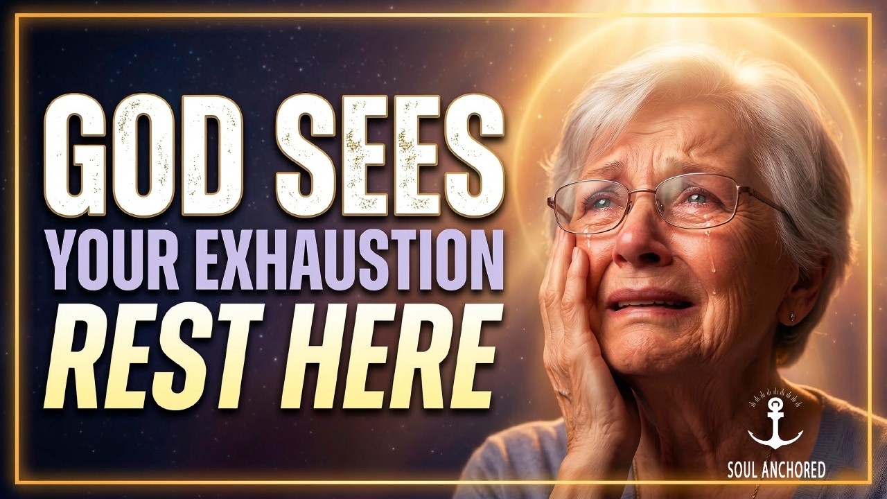 God Sees Your Exhaustion. Rest Here. | Soul Rest & Prayer for the Weary