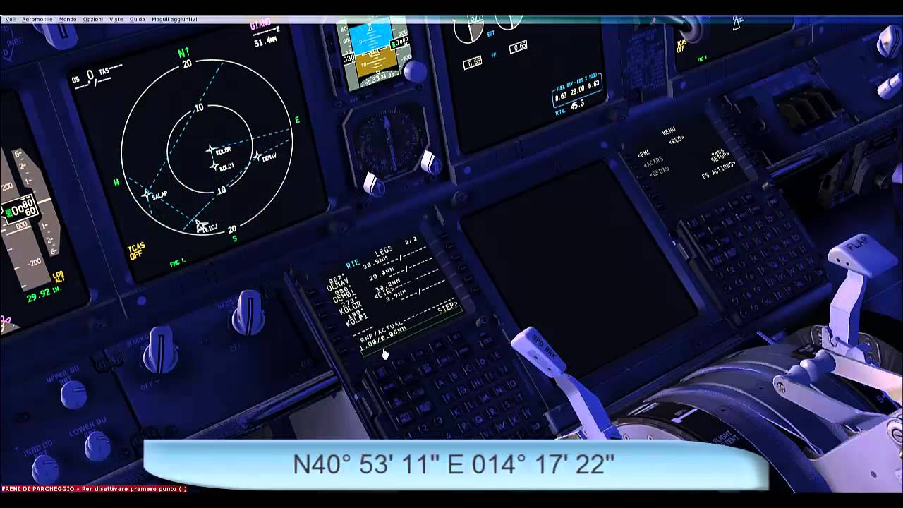 [TUTORIAL FSX ITA] Programmazione avanzata del FMC
