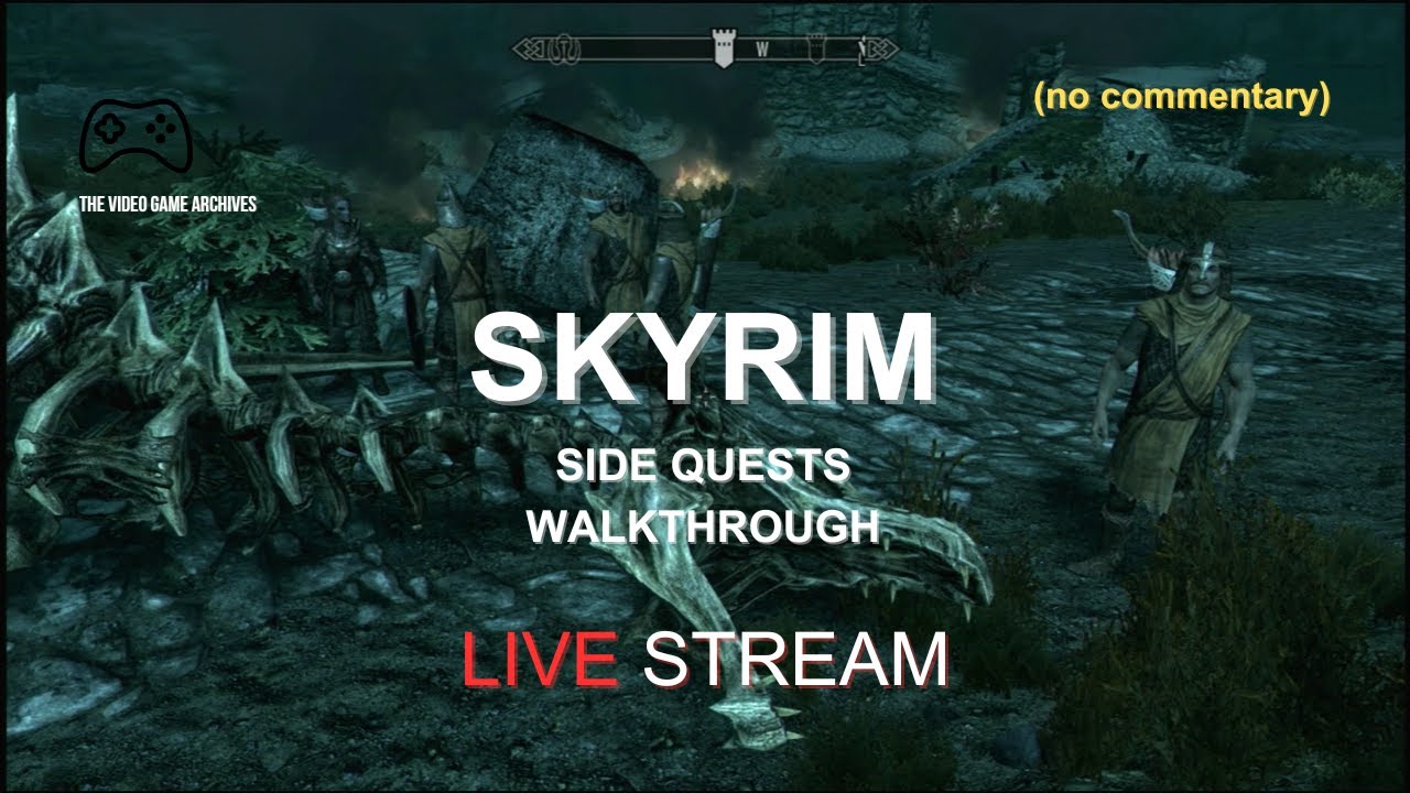 Skyrim - Longplay Side Quests Walkthrough (No Commentary)