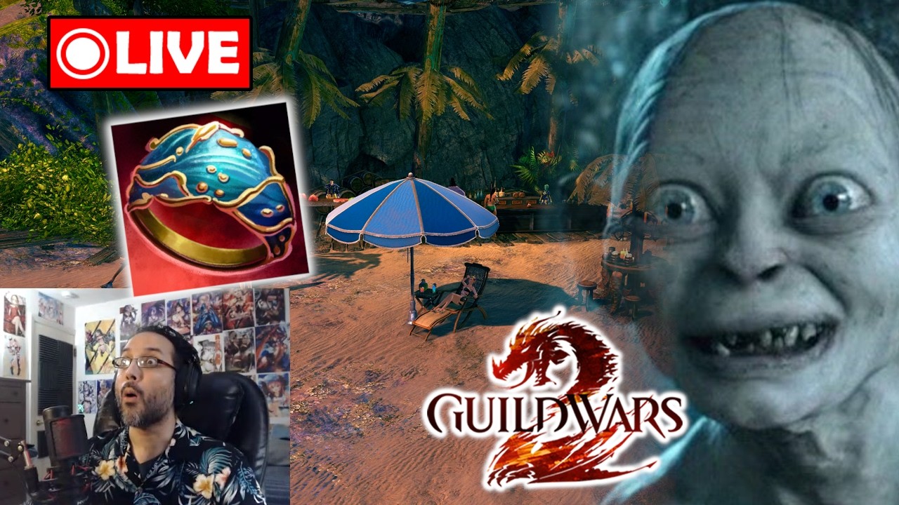 New Legendary Ring?! Time for a new grind! 💫 VB plays GW2 | Livestream 🔴