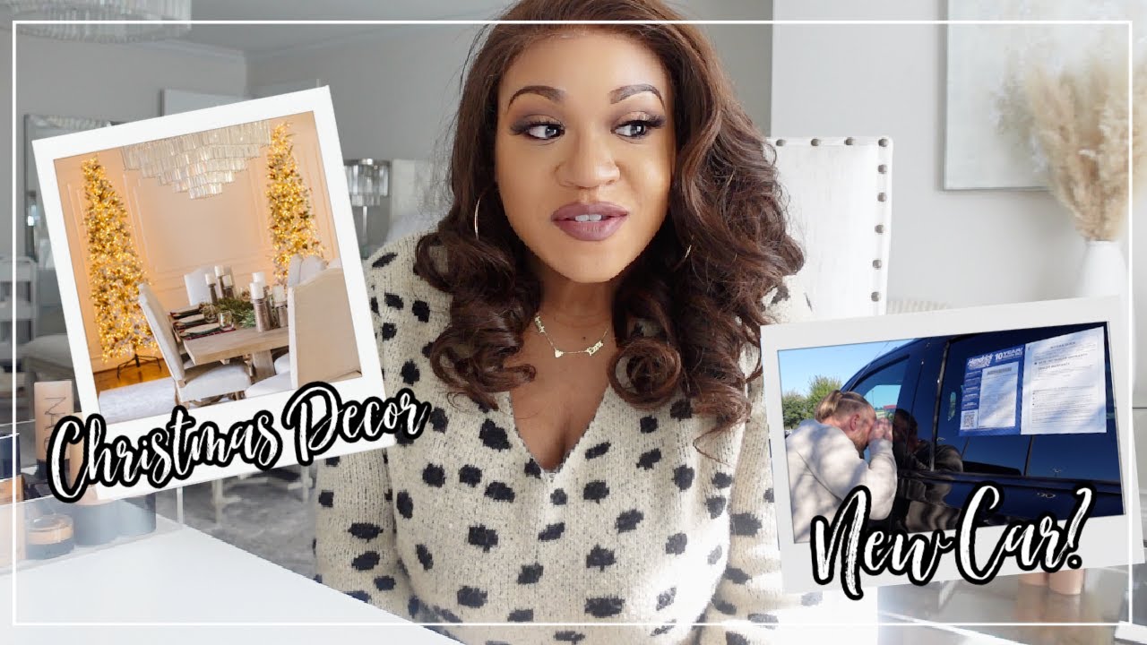 Car Shopping + Putting Up Christmas Decor! NitraaBtv