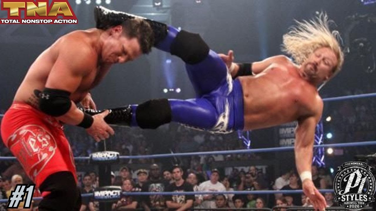 WWE2K25: Прощальный тур Эй Джей Стайлза (NWA и TNA): Эй Джей Стайлз против Джерри Линна