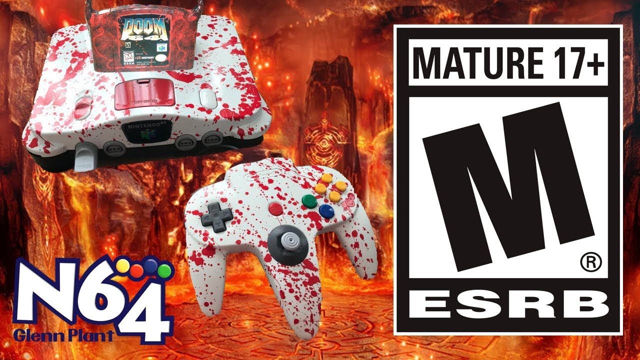 Игры Nintendo 64 с рейтингом M (включая Resident Evil 2, Doom 64, Conkers Bad Fur Day)