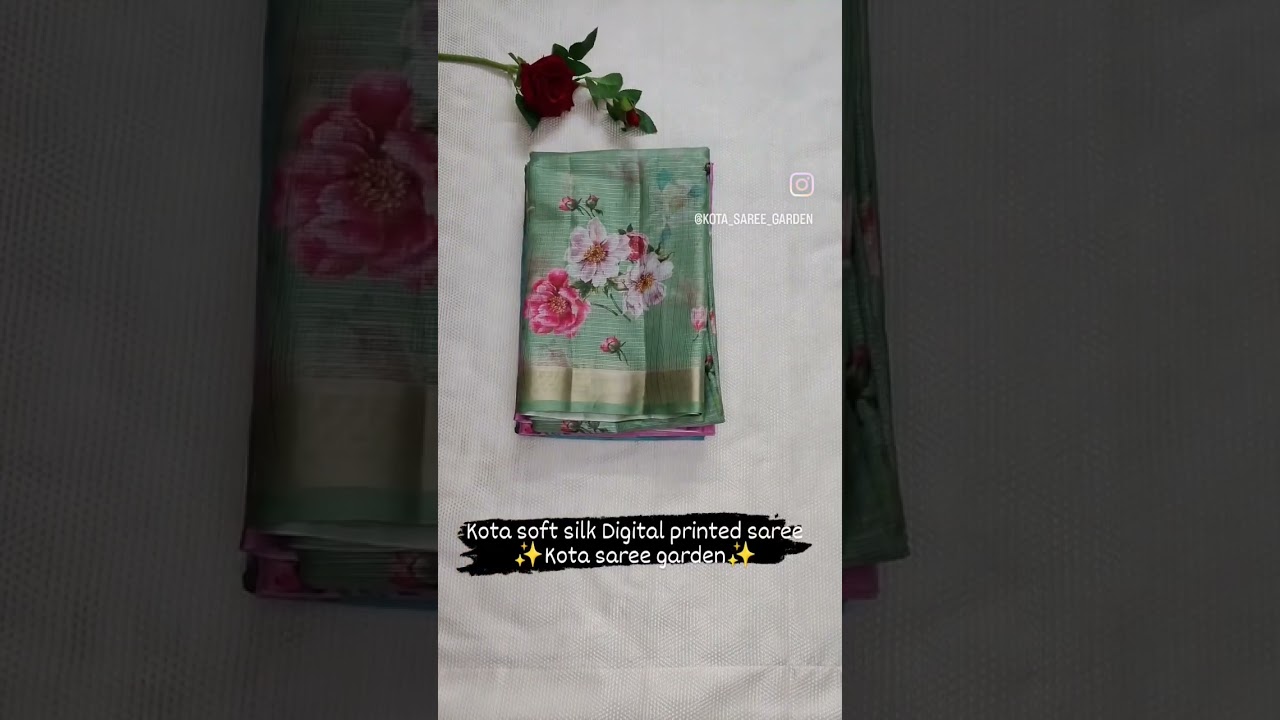 ❤️Kota soft silk Digital printed sarees.ph:9490078237 #wholesalekota #softsilk #silkkota #kotasaree