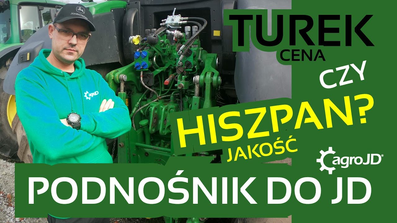 Dlaczego za podnośnik trzeba zapłacić aż tyle? Zestaw podnośnika do John Deere na lata...
