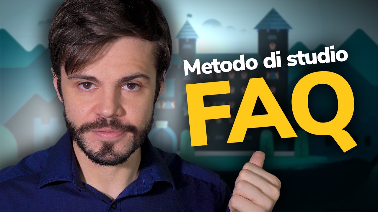 Le vostre DOMANDE sul METODO di STUDIO
