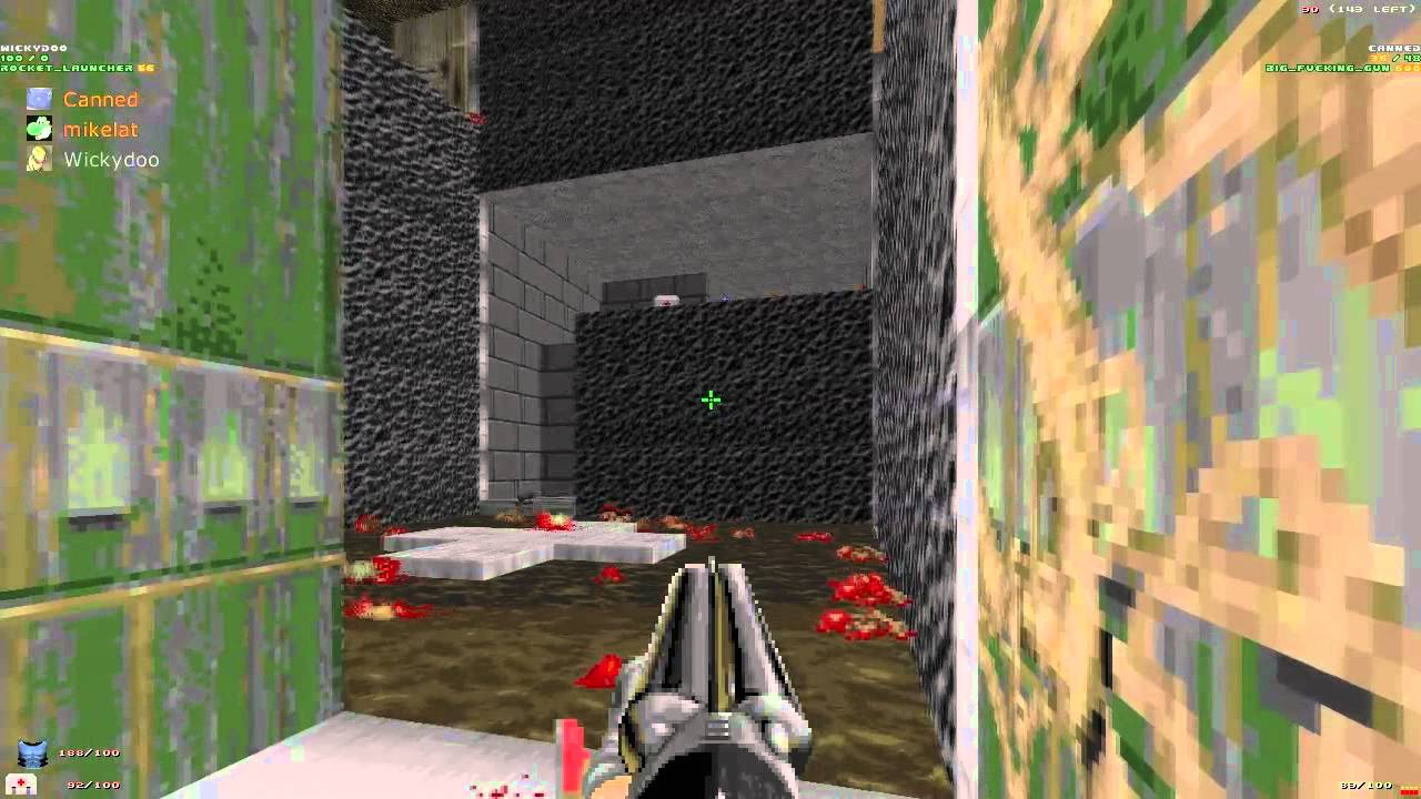 Let's Play Doom 2 - Part 2 [CO-OP & BRUTAL MOD]