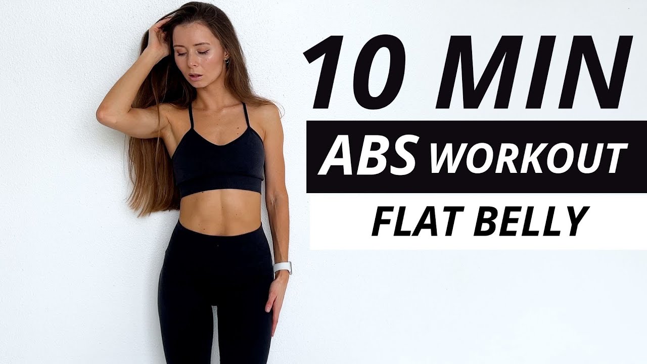 10 MIN INTENSE ABS WORKOUT FROM HOME // FLAT BELLY