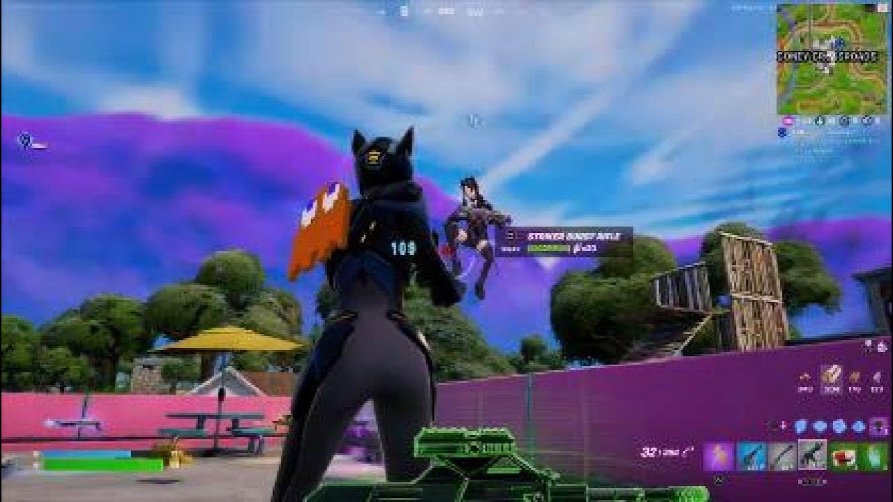 Fortnite MECHA STRIKE DEFENDER ( Engineer ) SKIN PS5 gameplay chapter 3 season 2