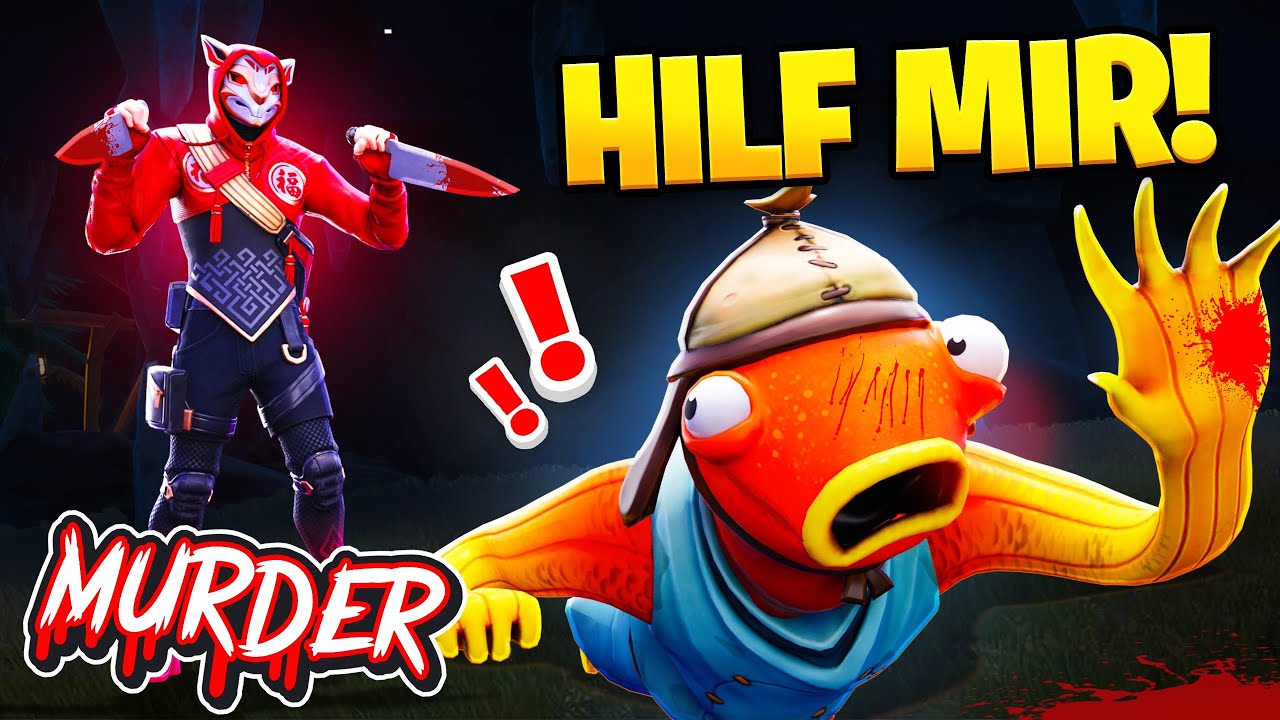 MESSER IN DEN RÜCKEN 🔪 im Fortnite Mörder Modus!