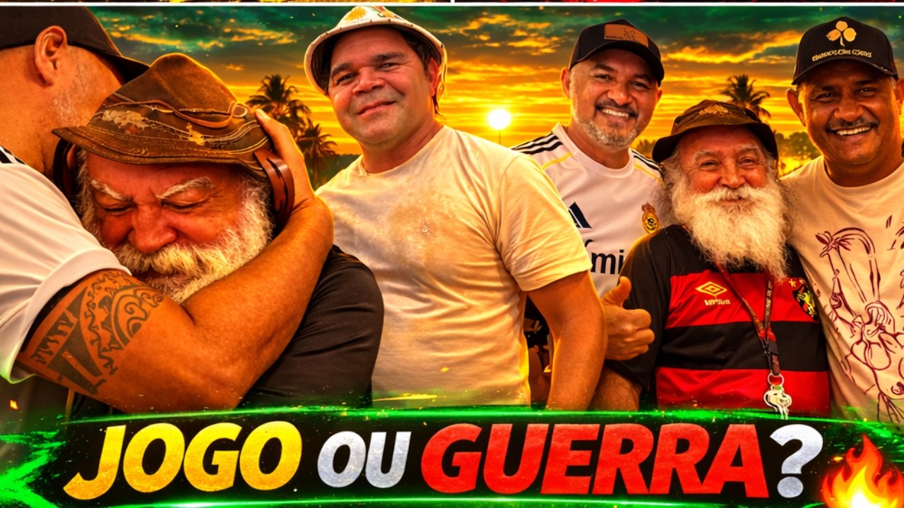 Galo Cego, Luiz do Som, Manetikin, Charles, Tiringa, Pililiu, Beto Tiziu, Biró e Mução juntos no Fut