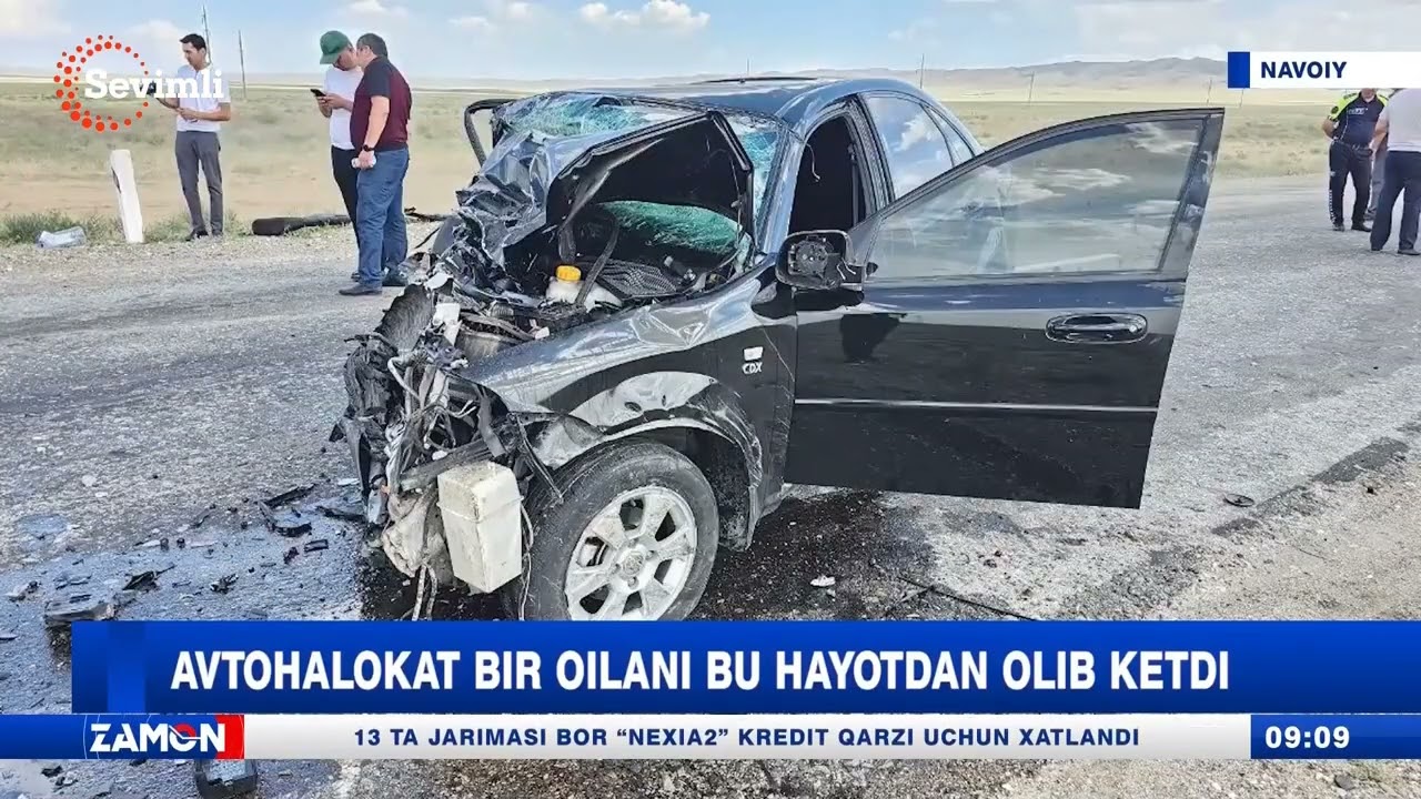 Avtohalokat bir oilani bu hayotdan olib ketdi