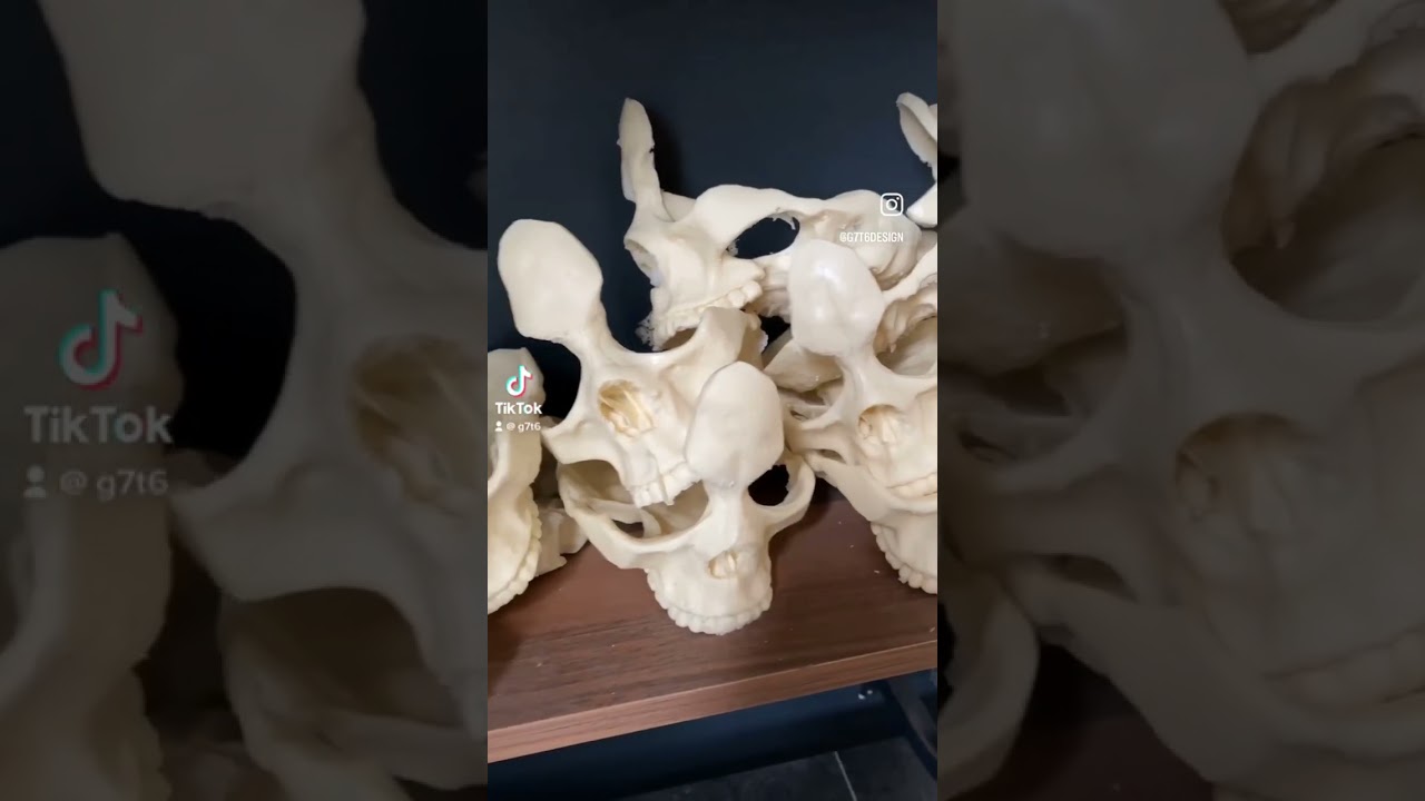 The safest and coolest place to set down your glasses and trinkets - Skull Glasses Holder by G7T6