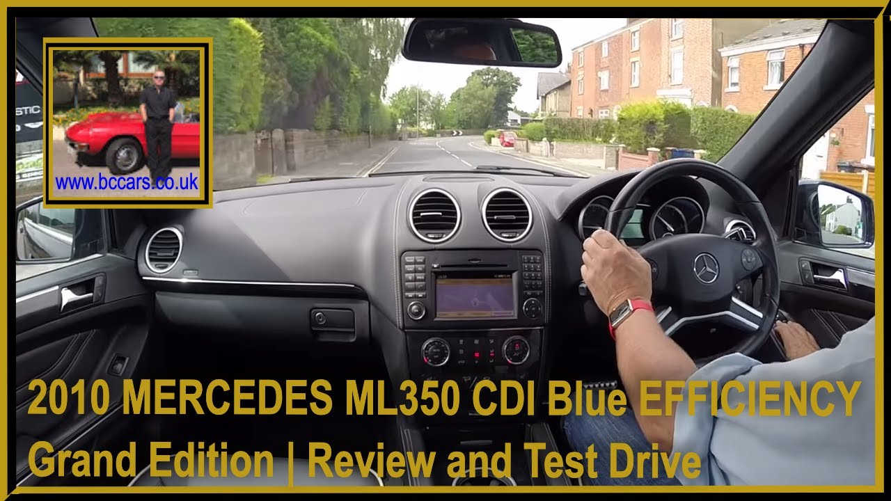 2010 MERCEDES ML350 CDI Blue EFFICIENCY Grand Edition | Review and Test Drive