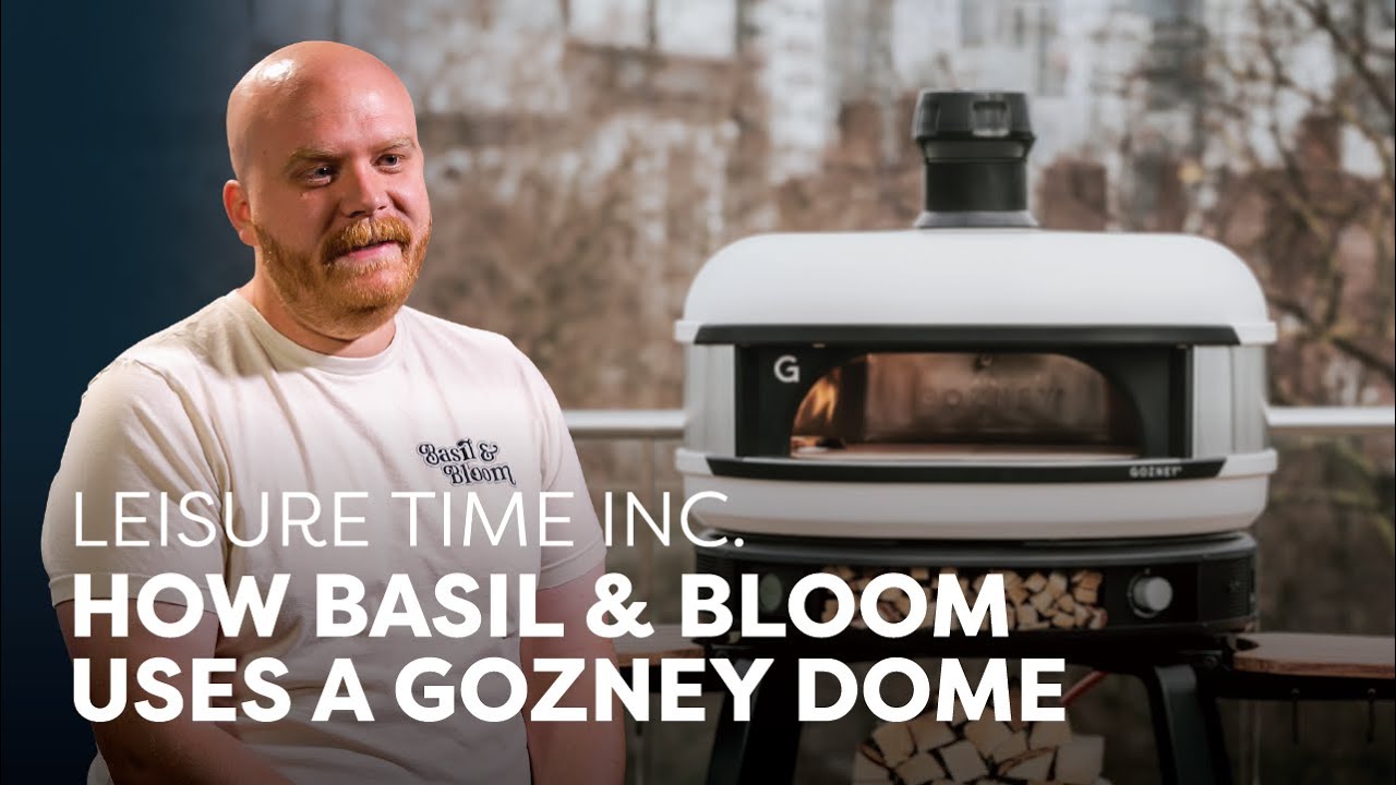 История печи для пиццы Gozney Dome: Базилик и Блум