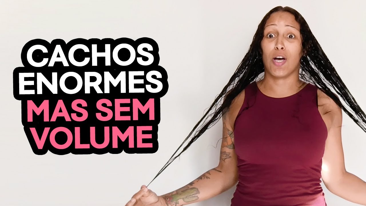 FINALIZANDO MEU CABELO ENORME e SEM VOLUME