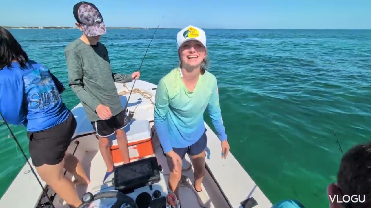 Fishing mangrove snapper, chub & barracuda 🎣