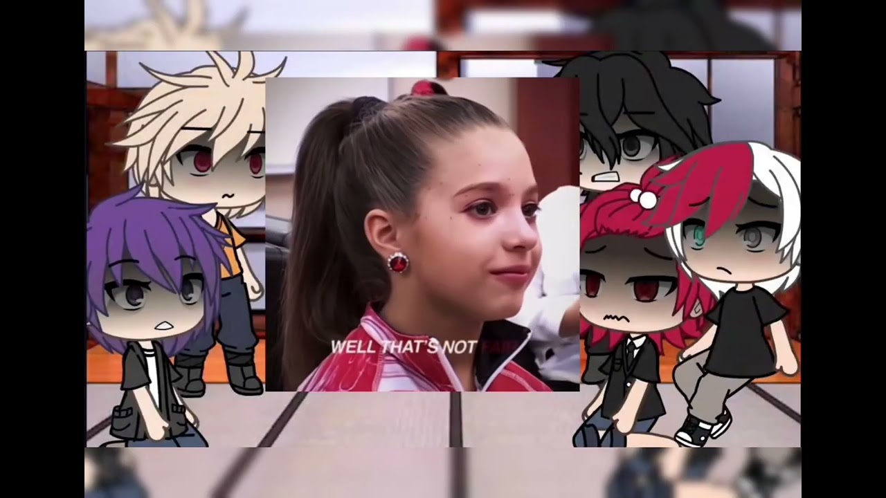 MHA (my au) reacts to Deku as Makenzie (from dance moms)/dadzawa/(slight TdBkKrDK?)