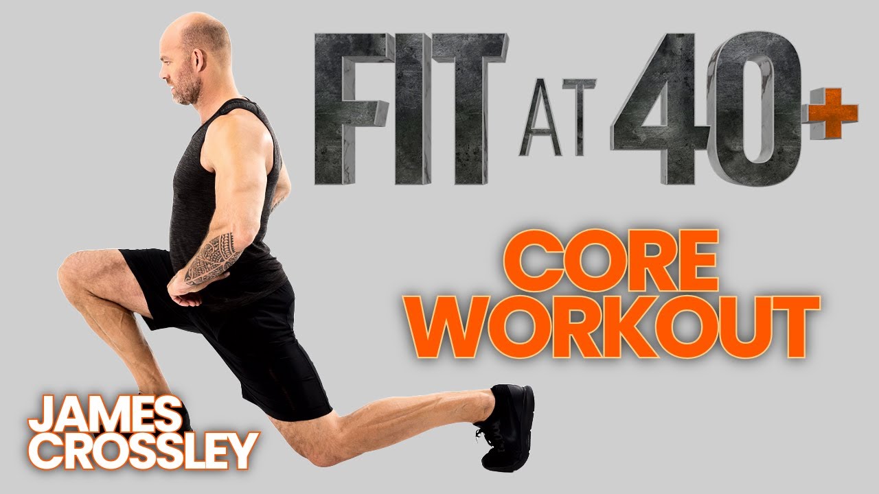 Core Workout - Fit at 40 with James Crossley (Hunter the Gladiator)