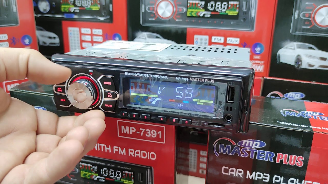 MASTER PLUS MP-7391 BLUETOOTH OTO TEYP