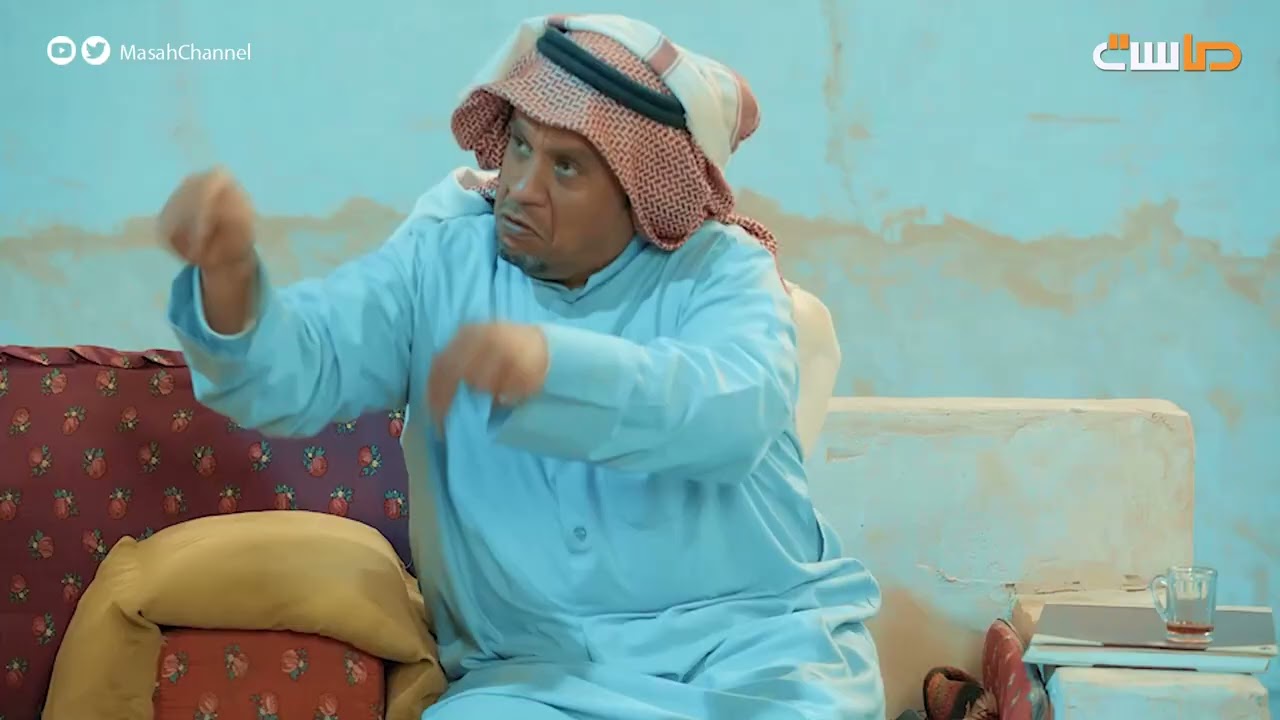 وصول المدير الجديد لسوق المركاة ( الاستاذ فوزي ) 🥸