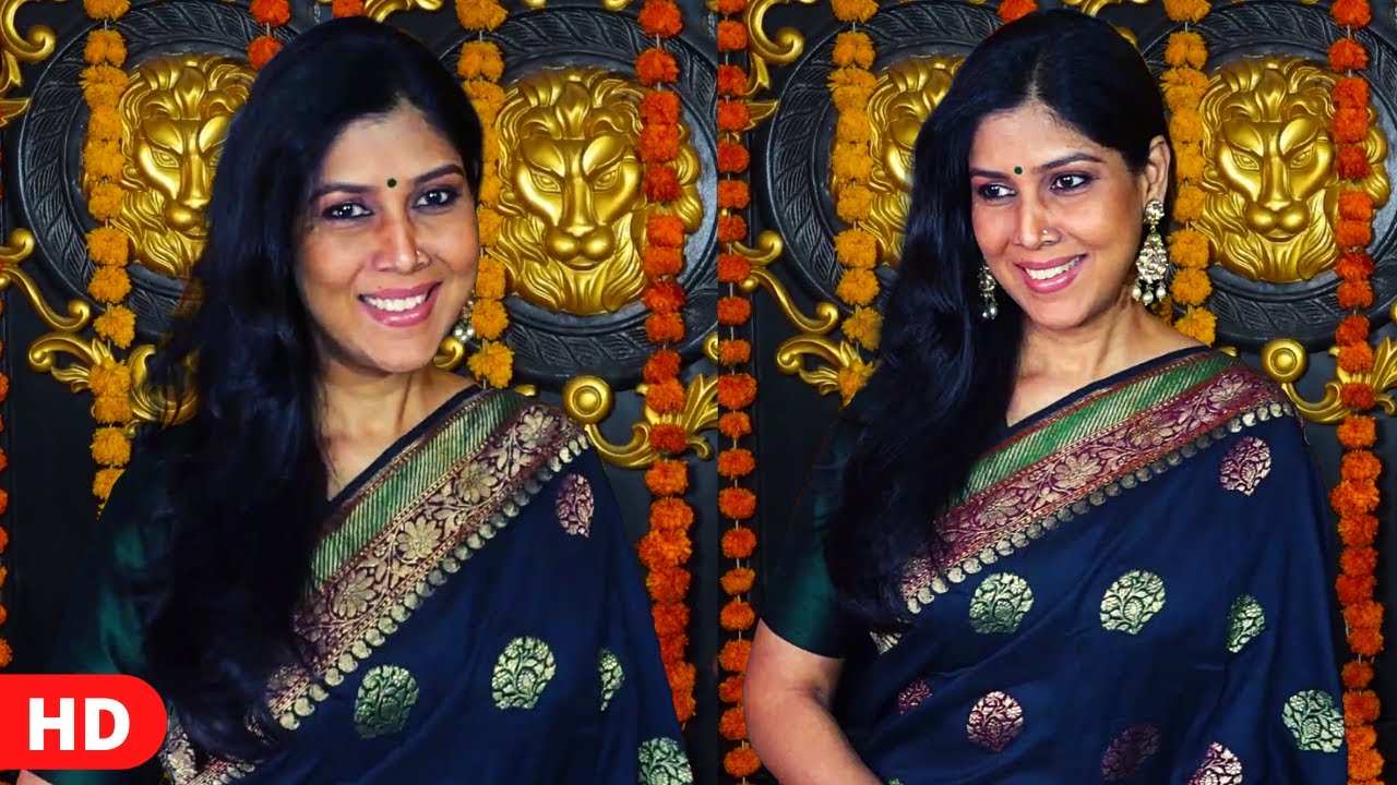 Sakshi Tanwar Looking Stunning In Saree @ Ekta Kapoor Diwali Party | Bollywood Diwali Party