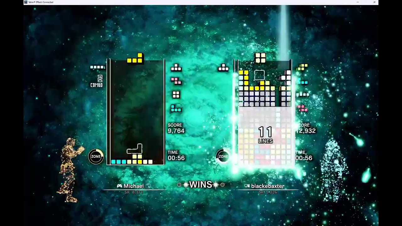 tetris win vs michael