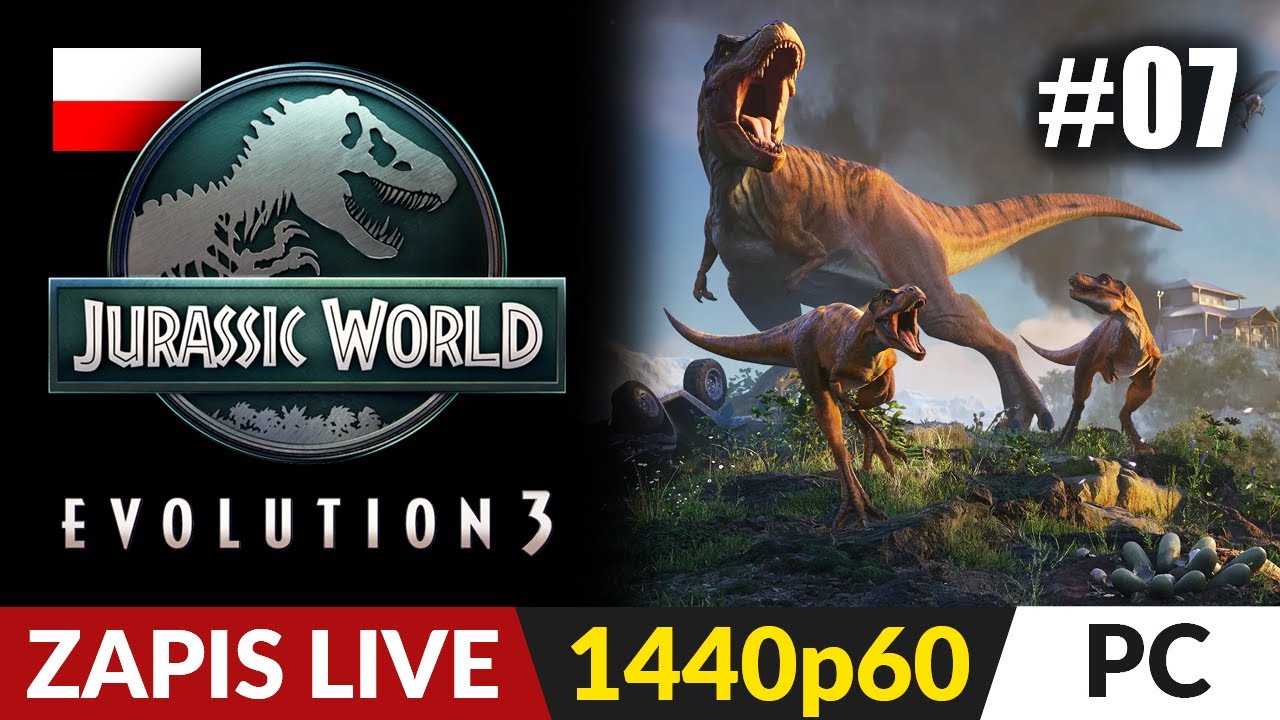 Jurassic World Evolution 3 PL 🦕 #7 (odc.7)  🦖 Chiny na 5 gwiazdek
