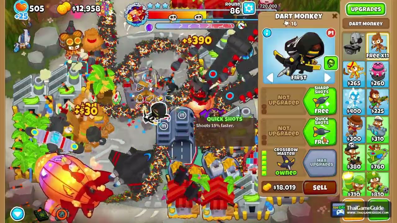 Bloons TD 6 : Boss Event Co-op - Blastapopoulos - Streambed Normal Full Walkthrough No Commentary