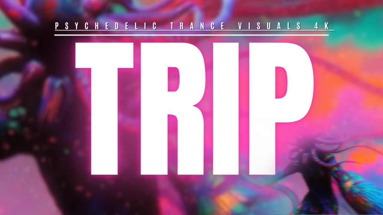 PSYCHEDELIC TRANCE VISUALS 4K | MIND-BENDING LSD EXPERIENCE