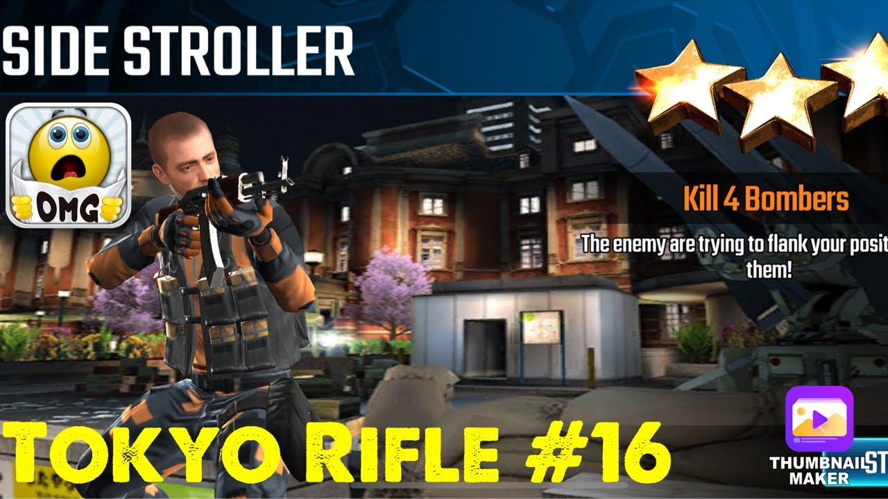 Side Stroller, Sniper Strike Special Ops mission #16- Tokyo (rifle/zone 14)