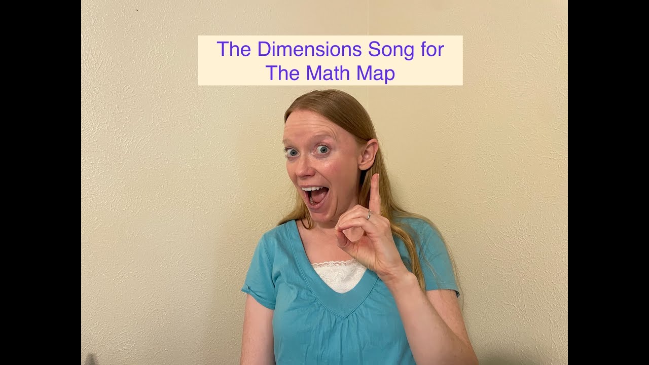 The Dimensions Song for the Math Map