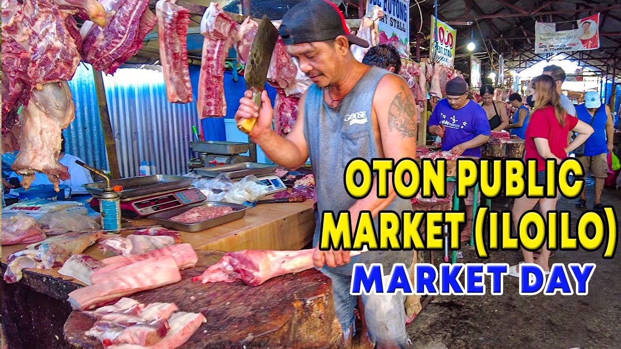 A Glimpse into  OTON PUBLIC MARKET Market Day (Monday) | ILOILO Province Walking Tour |