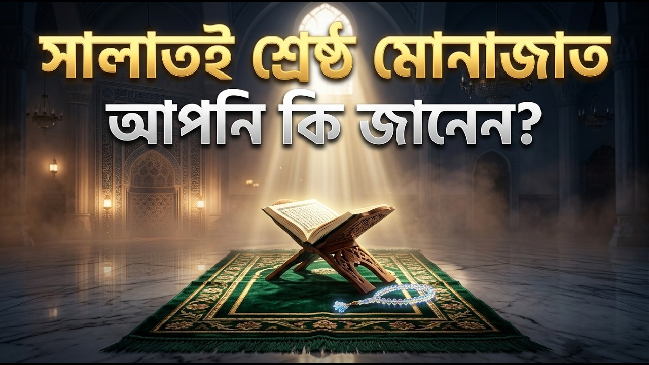 সালাতই মুমিনের শ্রেষ্ঠ মোনাজাত