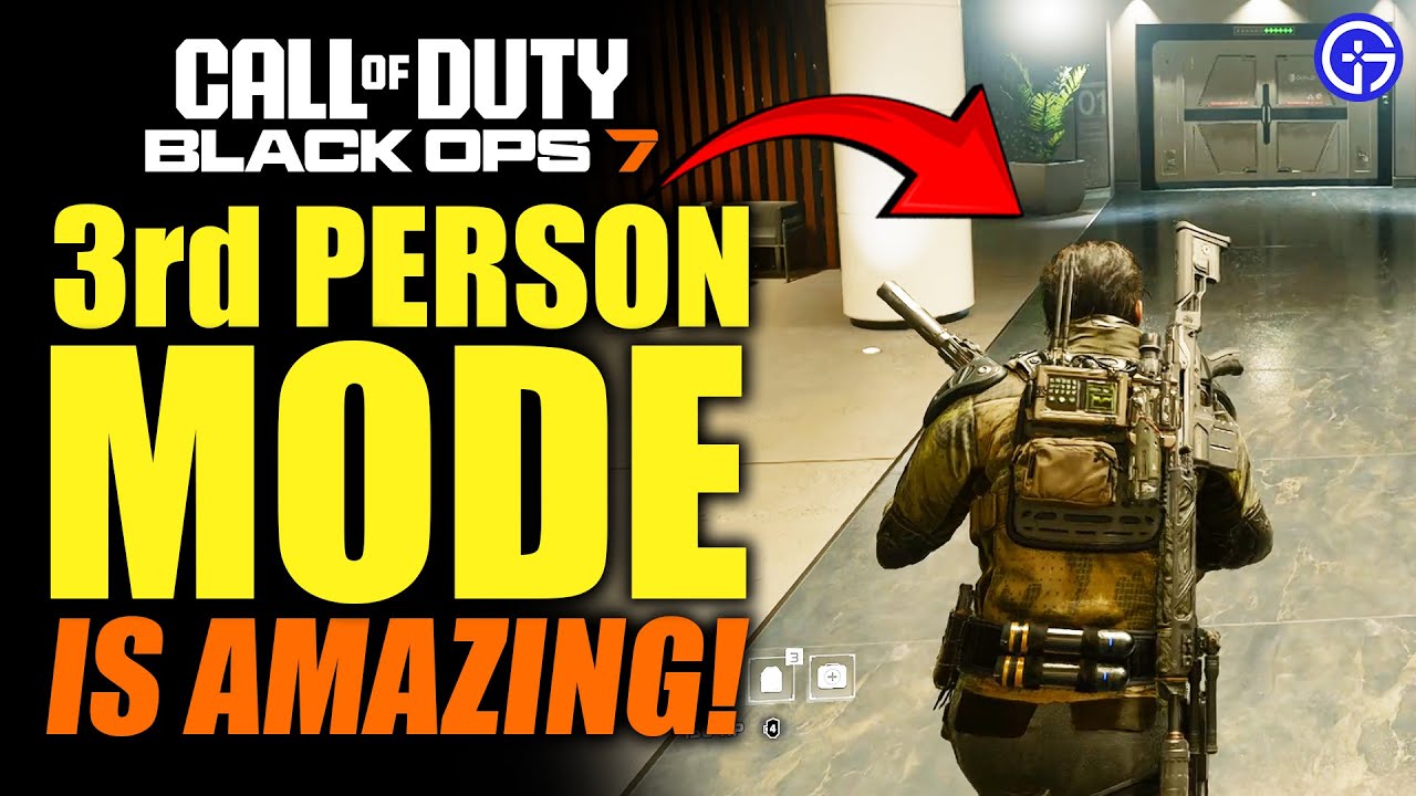 Call of Duty Black Ops 7 — режим от третьего лица — это весело!! — без комментариев, игровой проц...