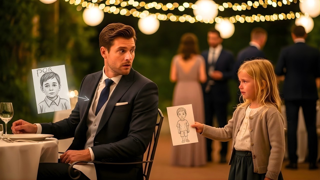 The Billionaire ignored the poor girl’s drawing — until he realized it was his past.