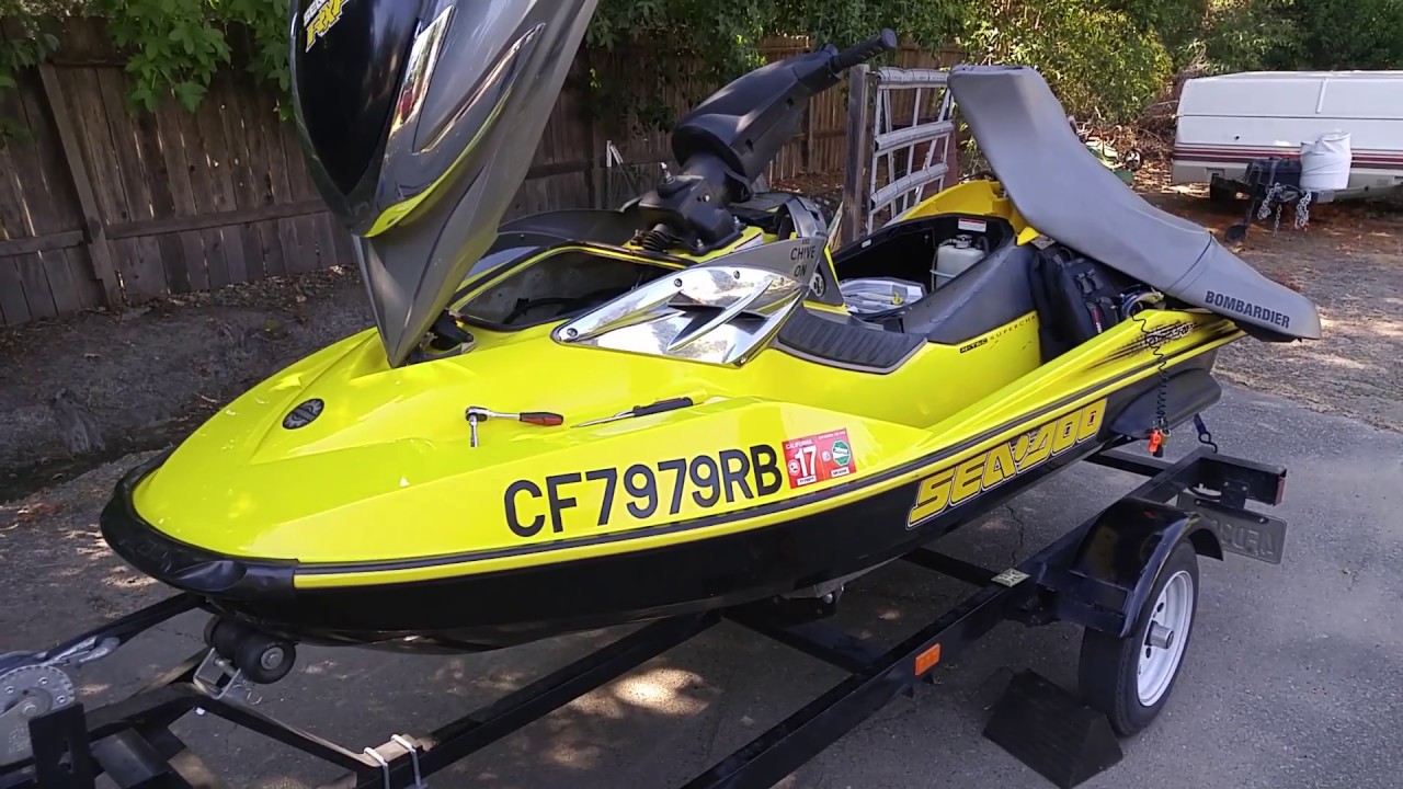 2004 Seadoo RXP fuel filter replacement ( Fuel pump removal )